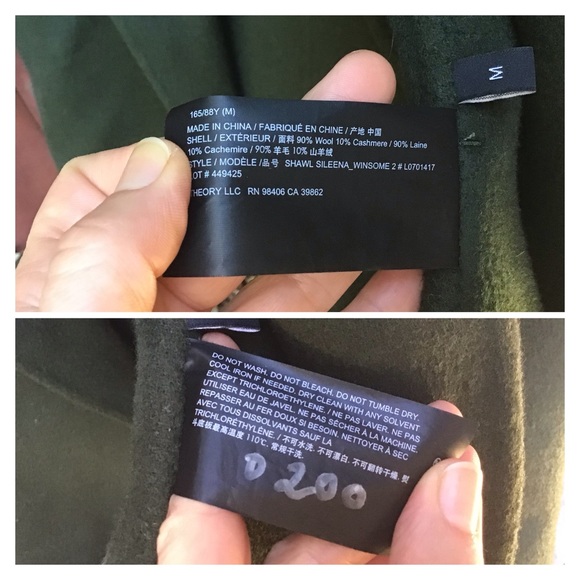 Theory Sileena wrap coat - Picture 5 of 5